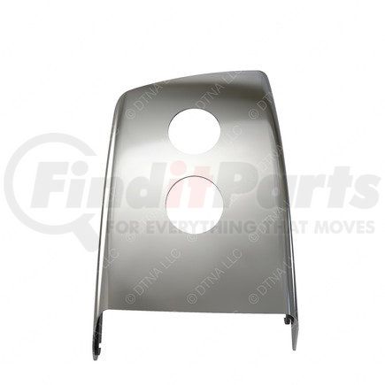 A21-28648-001 by FREIGHTLINER - Bumper End - Steel, 575.5 mm x 358.72 mm, 3.42 mm THK
