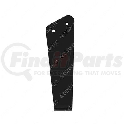 A21-28659-000 by FREIGHTLINER - Bumper Bracket - Left Side, Steel, 0.25 in. THK