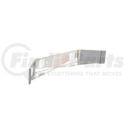 A21-28694-044 by FREIGHTLINER - Bumper - 14 in., Steel, Chrome, Front Frame Extension, Tow