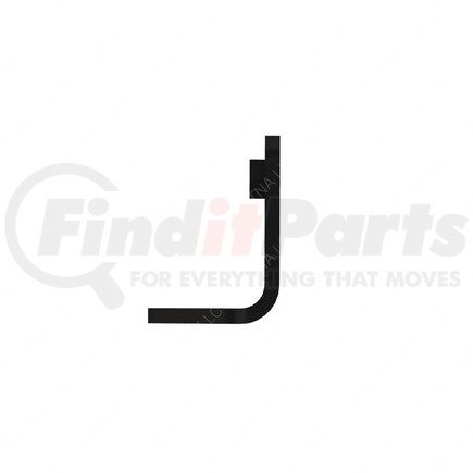 A21-28711-001 by FREIGHTLINER - Bumper Bracket - Right Side, Steel, 0.31 in. THK