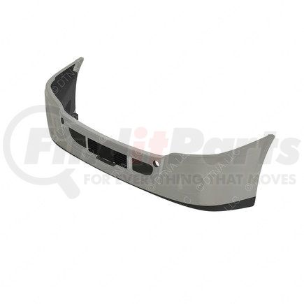 A21-28948-006 by FREIGHTLINER - Bumper - Gray, without Light Cutouts, Trim, Global Radar