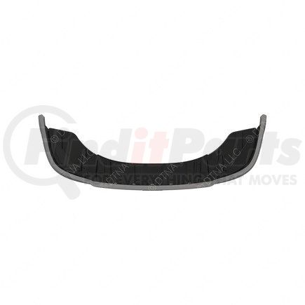 A21-28948-014 by FREIGHTLINER - Bumper - Enhanced Aerodynamic, Gray, with Light Cutouts, Global Radar