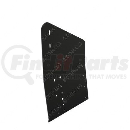 A22-46535-001 by FREIGHTLINER - Roof Air Deflector Mounting Bracket - Right Side, Steel, 0.13 in. THK