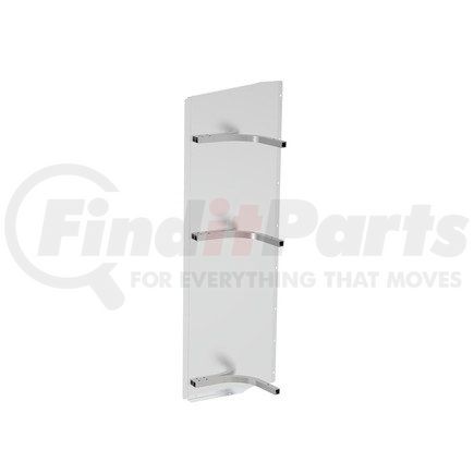 A2248315009 by FREIGHTLINER - Cab Extender Fairing Tab Trim - Aluminum, 1723.19 mm x 601.8 mm, 1.6 mm THK