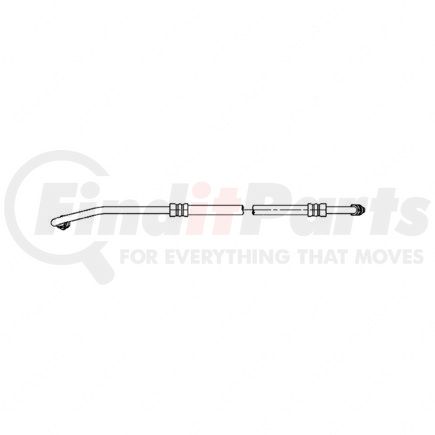 A22-49268-018 by FREIGHTLINER - A/C Hose Assembly - #8, H02 to Condenser