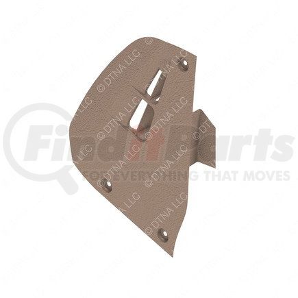 A22-51266-000 by FREIGHTLINER - Dashboard Panel - Right Side, Polycarbonate/ABS, Sahara Taupe, 318 mm x 254.31 mm