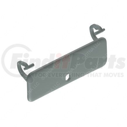 A22-43042-003 by FREIGHTLINER - Overhead Console Door - Polycarbonate/ABS, Slate Gray, 393 mm x 157.47 mm