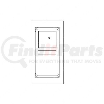 A2241425014 by FREIGHTLINER - Rocker Switch - Control, On/Off