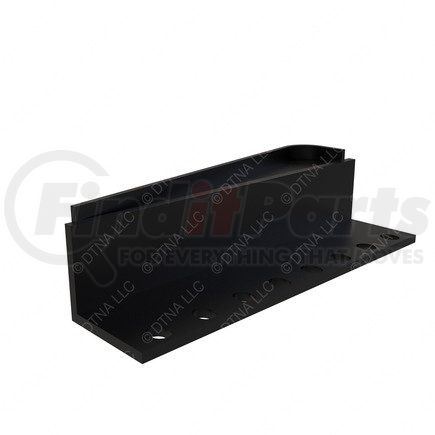 A22-45871-002 by FREIGHTLINER - Fifth Wheel Ramp - Left Side, Steel, 410 mm x 169.77 mm, 6.35 mm THK
