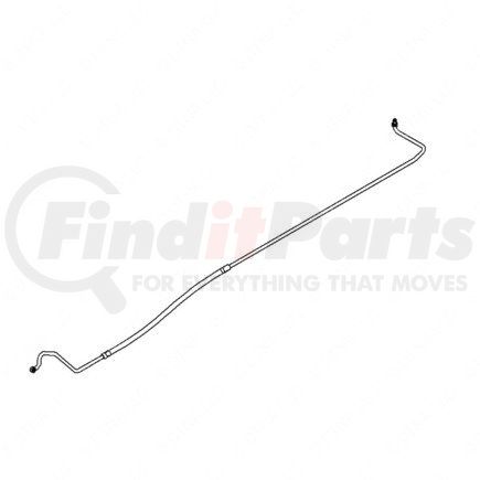 A22-45945-000 by FREIGHTLINER - A/C Hose - #10/12, 17.58 in., Hardline, Sleeper Cab