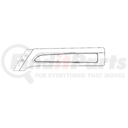 A22-46323-000 by FREIGHTLINER - Sun Visor