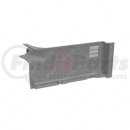 A22-46671-008 by FREIGHTLINER - Overhead Console - Left Side, Polycarbonate/ABS, Slate Gray, 647.1 mm x 278.7 mm