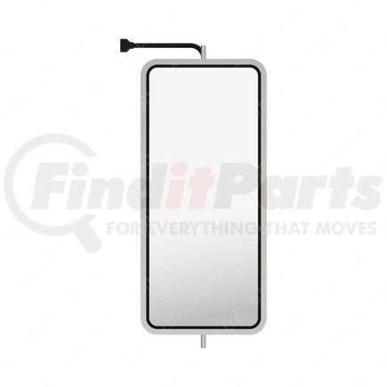 A22-54810-004 by FREIGHTLINER - Door Mirror - Stainless Steel