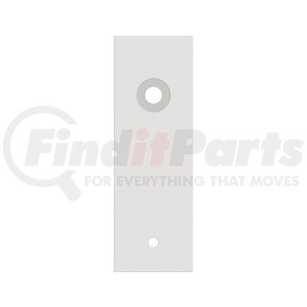 A22-54740-000 by FREIGHTLINER - Cab Assist Handle Bracket - Aluminum, 120 mm x 40 mm, 3.17 mm THK