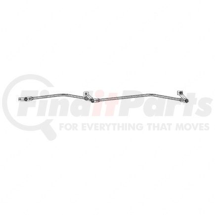 A22-54761-000 by FREIGHTLINER - Windshield Wiper Linkage - 1445.26 mm Overall Mount Length