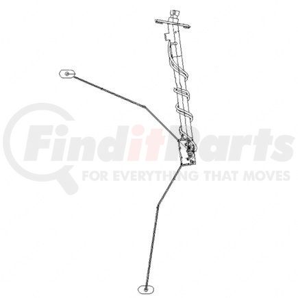 A22-57240-000 by FREIGHTLINER - Fuel Tank Sending Unit - 2.59 in. Dia.