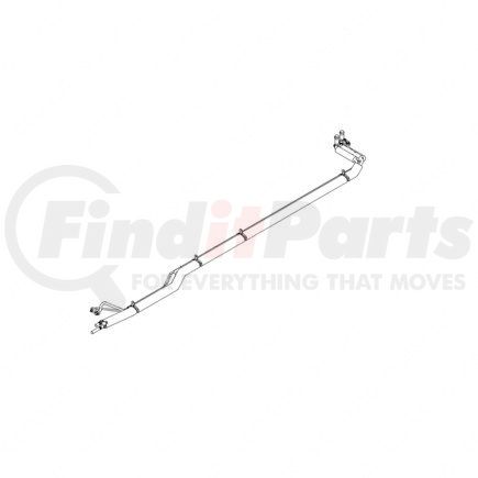 A2257622900 by FREIGHTLINER - A/C Hose - Cassette, 48 in. Transmission Clamp
