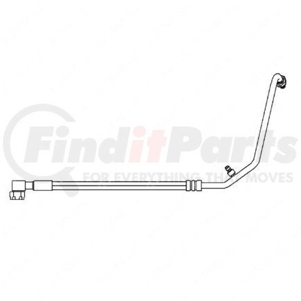 A22-60085-002 by FREIGHTLINER - A/C Hose Assembly - #8