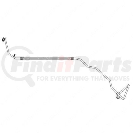 A22-60397-001 by FREIGHTLINER - A/C Hose Assembly - H02 to Condenser