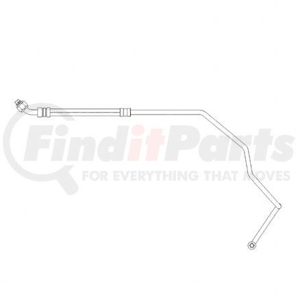 A22-60396-001 by FREIGHTLINER - A/C Hose Assembly - H01 to Compartment