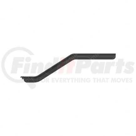 A2261649001 by FREIGHTLINER - Fender Support - Right Side, Steel, Black, 303.84 mm x 48.87 mm, 3.04 mm THK