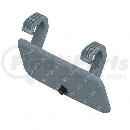 A22-61760-001 by FREIGHTLINER - Overhead Console Door - Thermoplastic Olefin, Gray, 6 mm THK