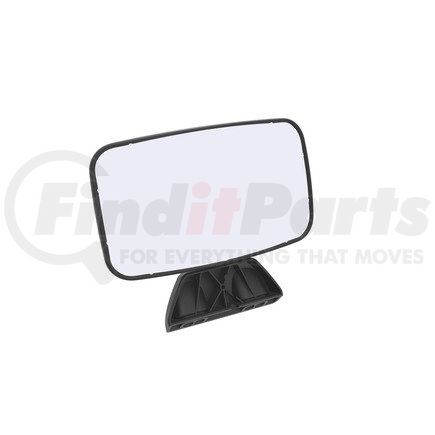 A22-58773-000 by FREIGHTLINER - Door Blind Spot Mirror - Black, Polypropylene, 244.3 mm Height, Look Down