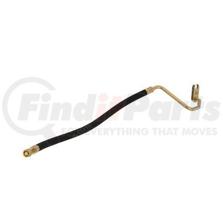 A22-59074-001 by FREIGHTLINER - A/C Hose Assembly - Black, Steel Tube Material