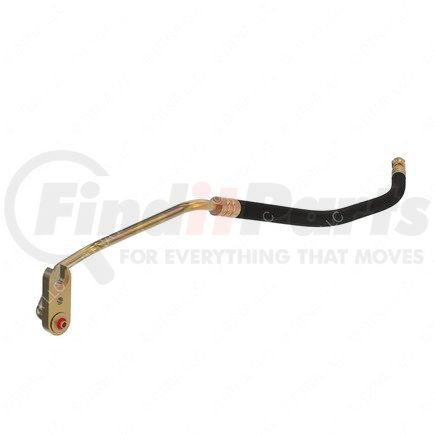 A22-59074-002 by FREIGHTLINER - A/C Hose Assembly - Black, Steel Tube Material