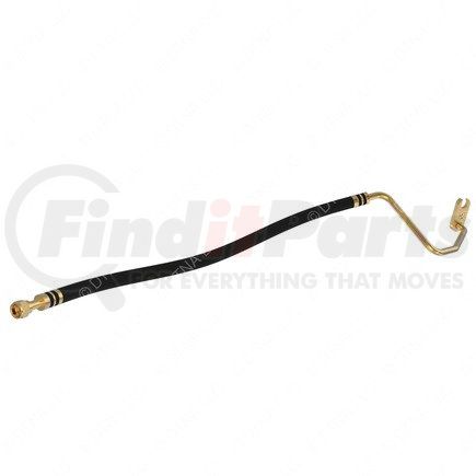 A22-59074-009 by FREIGHTLINER - A/C Hose Assembly - Black, Steel Tube Material