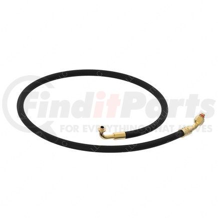 A22-59078-005 by FREIGHTLINER - A/C Hose Assembly - Black, Steel Tube Material