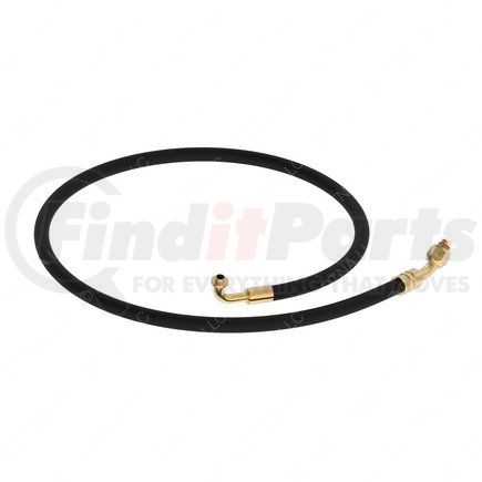 A22-59078-010 by FREIGHTLINER - A/C Hose Assembly - Black, Steel Tube Material