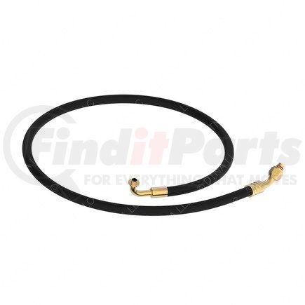 A22-59078-011 by FREIGHTLINER - A/C Hose Assembly - Black, Steel Tube Material