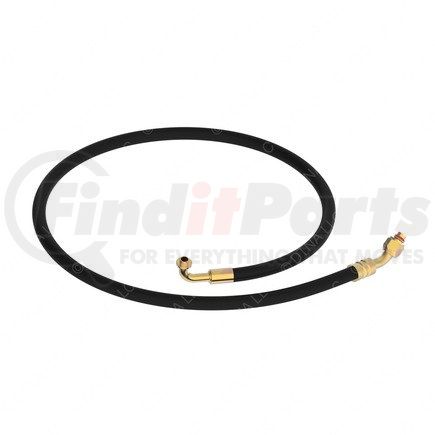 A22-59078-013 by FREIGHTLINER - A/C Hose Assembly - Black, Steel Tube Material