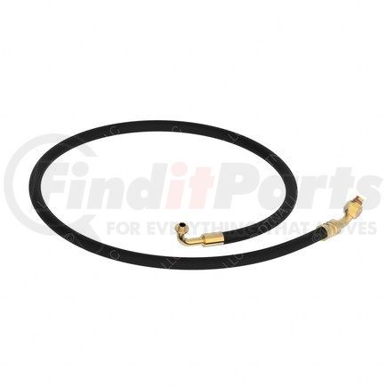 A22-59078-017 by FREIGHTLINER - A/C Hose Assembly - Black, Steel Tube Material