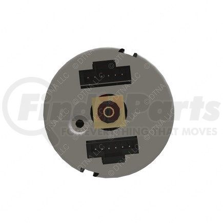 A22-63139-601 by FREIGHTLINER - Brake Pressure Gauge - Air Pressure, Secondary, US, Black