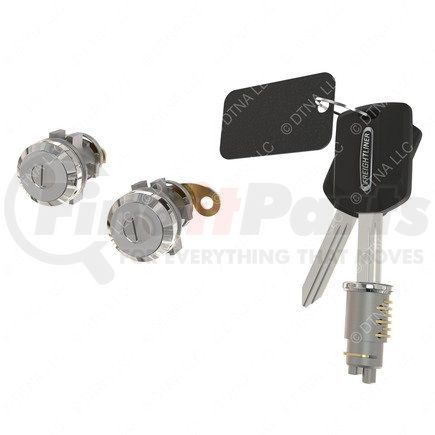 Freightliner A22-63159-129 Door and Ignition Lock Set Door and Ignition Lock Set - with Key Code FT1004