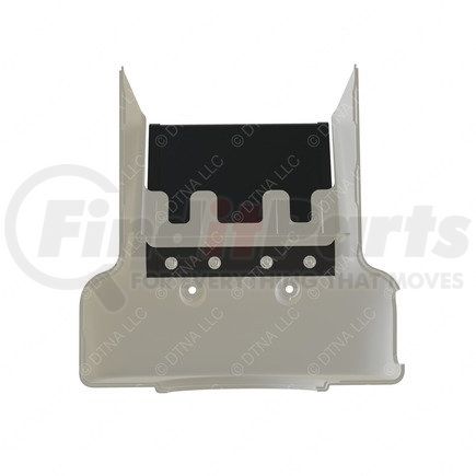 A22-63307-000 by FREIGHTLINER - Steering Column Cover - Thermoplastic Olefin, Shale Gray, 269.75 mm x 215.26 mm