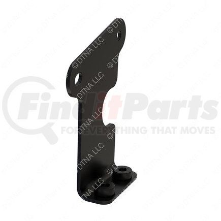 A22-63516-001 by FREIGHTLINER - Cab Load Center Bracket - Steel, Black, 0.12 in. THK
