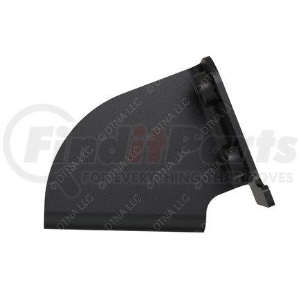 A22-63820-000 by FREIGHTLINER - Roof Air Deflector Mounting Bracket - Left Side, Steel, 0.12 in. THK