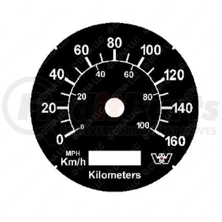A22-63855-000 by FREIGHTLINER - Gauge, Speedometer With Odometer