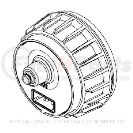 A22-63870-002 by FREIGHTLINER - Brake Pressure Gauge - Trailer Emergency Pressure, Stainless Steel, PSI