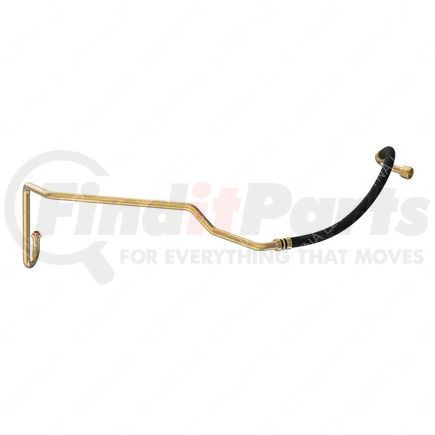 A22-64233-000 by FREIGHTLINER - A/C Hose Assembly - Zinc Cobalt Coated Chrome Plated-Coated, Steel Tube Material