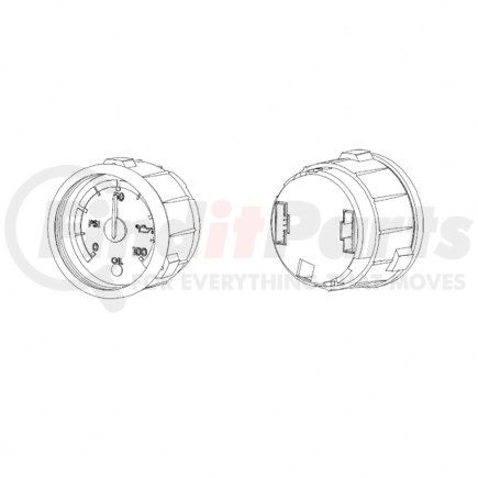 A22-63127-009 by FREIGHTLINER - Fuel Level Gauge