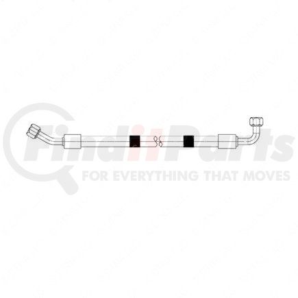 A22-65415-382 by FREIGHTLINER - A/C Hose - Assembly, Discharge