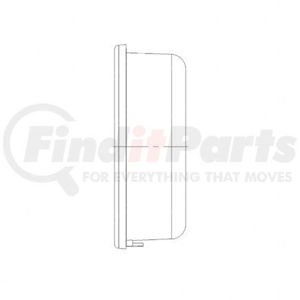 A22-66351-000 by FREIGHTLINER - Tachometer Gauge - 1.65 in. Height