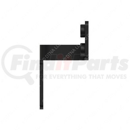 A22-66699-000 by FREIGHTLINER - Radiator Coolant Hose Bracket - Steel, Black, 94.1 mm x 62.7 mm, 0.17 in. THK