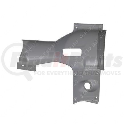 A22-66770-000 by FREIGHTLINER - Dashboard Panel - Thermoplastic Olefin, Gray, 17.94 in. x 14.41 in., 0.11 in. THK