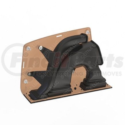 A22-64366-000 by FREIGHTLINER - Dashboard Cover - Polycarbonate/ABS, Gray, 19.32 in. x 12.04 in., 0.22 in. THK