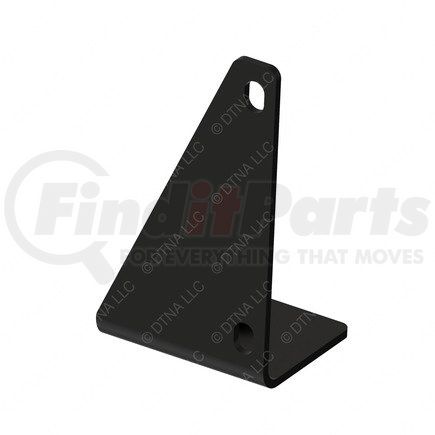 A22-64592-000 by FREIGHTLINER - Cab Assist Handle Bracket - Steel, Black, 0.19 in. THK